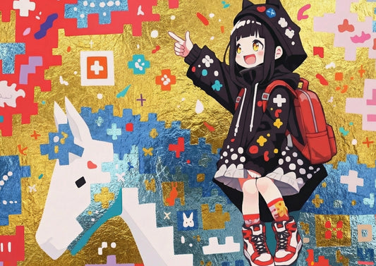 【審査員作品 sentaku様】白化粧 (しろげしょう) 木製パネル